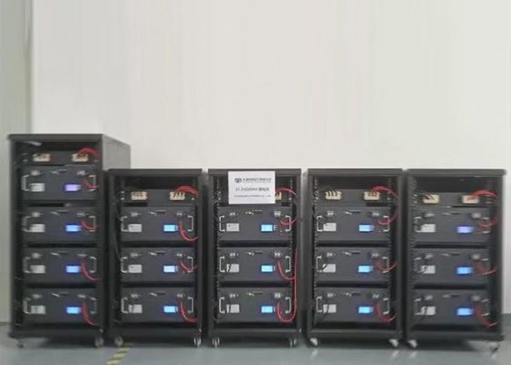 Gestell-Lithium-Eisen-Phosphatbatterie des Server-IP40 für Handelssysteme