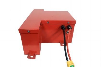 Prismatischer roter Batterie-Stall des Lithium-EV für elektrisches logistisches Fahrzeug