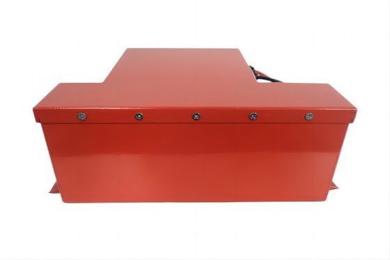 Prismatischer roter Batterie-Stall des Lithium-EV für elektrisches logistisches Fahrzeug