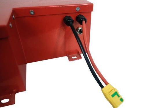 Prismatischer roter Batterie-Stall des Lithium-EV für elektrisches logistisches Fahrzeug