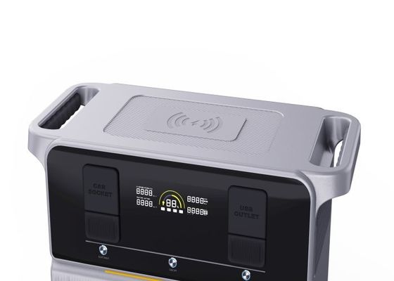 Regenfestes praktisches tragbares Outdoor-Kraftwerk 2400WH für Drohnen