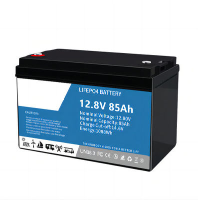 Umweltfreundliche Lithium-Batterie der Hochleistungs-12.8V 85AH SLA des Ersatz-LifeP04 errichtet in BMS For Solar Light