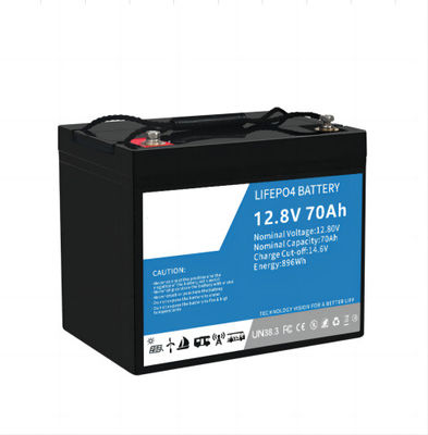 Staubdichte dauerhafte Batterie LifeP04 Ebike, Eisen des Lithium-70AH phosphatieren BMS