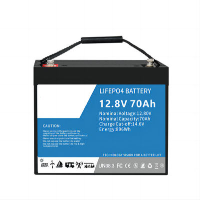 Staubdichte dauerhafte Batterie LifeP04 Ebike, Eisen des Lithium-70AH phosphatieren BMS