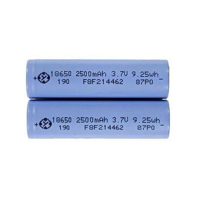 Multifunktionale 18650 Lithiumbatterie 3,7 V 2500 MAH für RC-Drohne