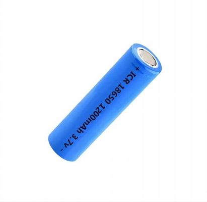 3,7 Volt stabile IFR 18650 Lithiumbatterie 2500 mAh langlebig mit Bluetooth