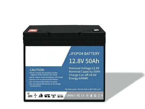 Wasserdichte LifeP04 Lithium-Batterie 12.8V 50AH mit Bluetooth für Marine Power