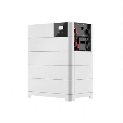 10KWH 20KWH 30KWH CE Stapelbare LifePO4 Batteriepaket Speichersystem Einphasige Solarumrichter für Strom Solarsystem