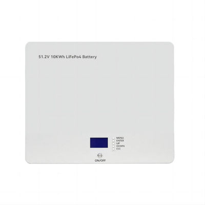 Wandmontierte Lithium-Ionen-Batterie Tiefenzyklus Hochleistungs-LebensdauerP04 10KWH