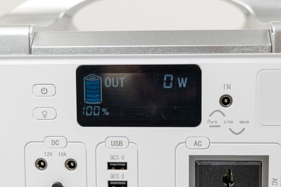 Keine Speichereffekte reine Sinuswelle tragbares Kraftwerk mit ROHS-Genehmigung für Heimenergiespeichersystem