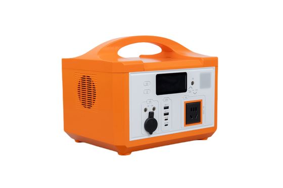600 Watt Wechselstromanschluss Wiederaufladung Lithium-Eisen-Phosphat-Batterie mit feuerfestem Batteriepaket Backup-Stromversorgungsanlage für Drohnen