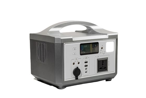 50HZ/60HZ AC Steckdose Flash Fisch Solargenerator Portable Energiespeicher mit Solarplattenladung für Bürogeräte