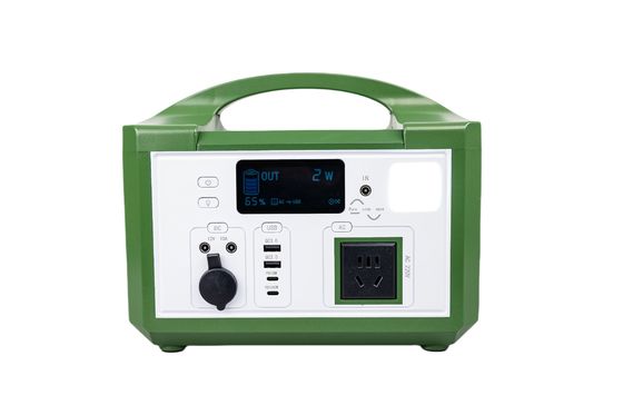 Schnellladung MPPT Solar Cotroller 600W Leistung Grüner Kunststoff Gehäuse Solargenerator Für Outdoor Backup System