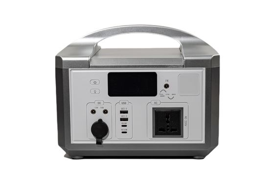 IP65 tragbare Stromversorgung LifePO4 600WH Batterie Ausgangsleistung bis zu 1200W Solarenergiegenerator für Camping / Heimgebrauch