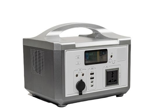 IP65 tragbare Stromversorgung LifePO4 600WH Batterie Ausgangsleistung bis zu 1200W Solarenergiegenerator für Camping / Heimgebrauch