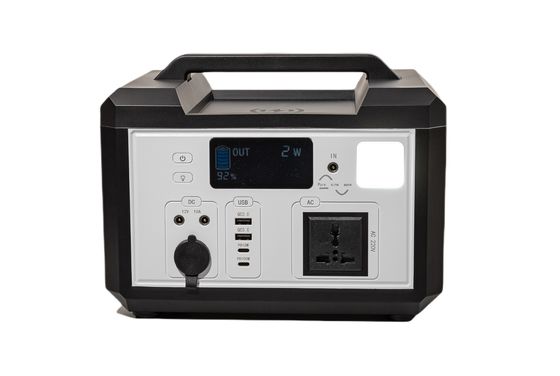 Lange Lebensdauer 220V 50HZ Einweg-Inverter Portable Generator Kraftwerk mit LED-Licht für die Notstromversorgung