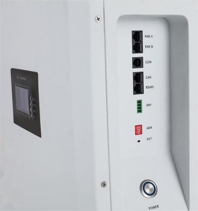 Ower Wand Wiederaufladbare Haushaltsbatterie Speicher Lithiumbatterie 10.24KWH mit LCD-Anzeigen Für die Speicherung von Solarbatterien
