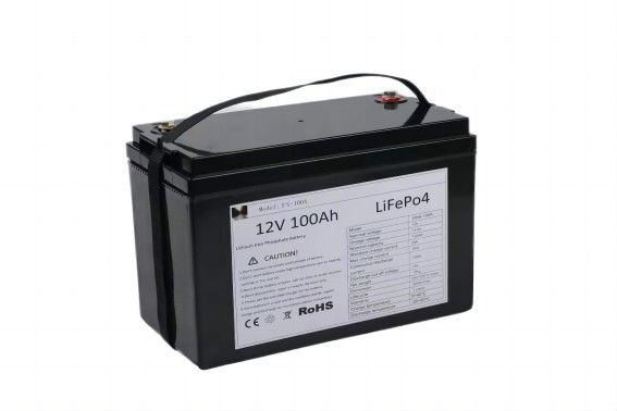 Inländische Solar-Lithium-Batterie LifeP04 des längerer Zyklus-niedrige Innenwiderstand-1280WH mit BMS For Measuring Instruments