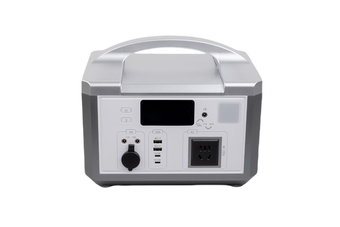 220V 50HZ DC12 300W AC Swtich QC3.0 Portable Solar Power Bank mit LED Licht für Energiespeichersystem