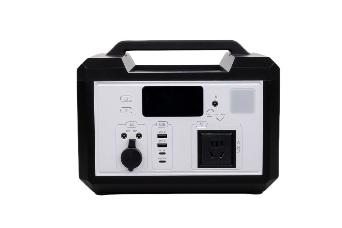 Hochwirksame 220V/110V Wechselstrom wiederaufladbare Lifepo4 Portable Power Pack mit drahtlosem Laden für Off-Grid-Solarsystem
