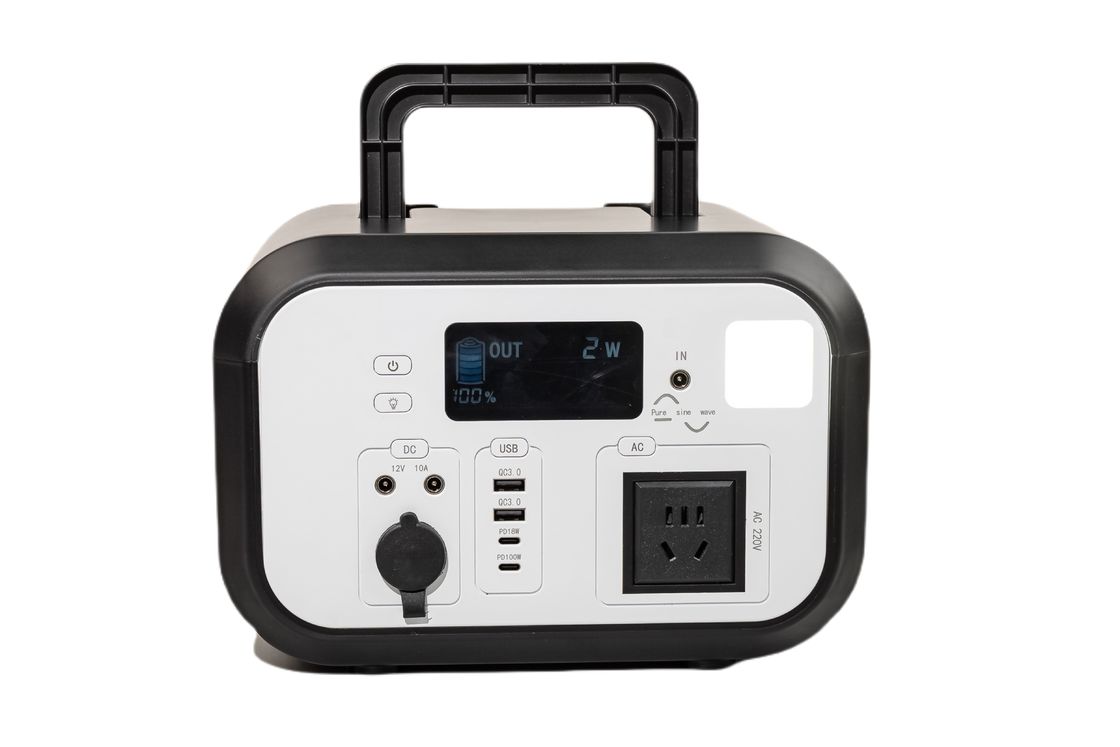 Hochleistungs-Solar-Portable-Stromversorgungsanlage 600WH 220V reine Sinuswelle Wechselstromanschlüsse mit App für Heim-Backup-System
