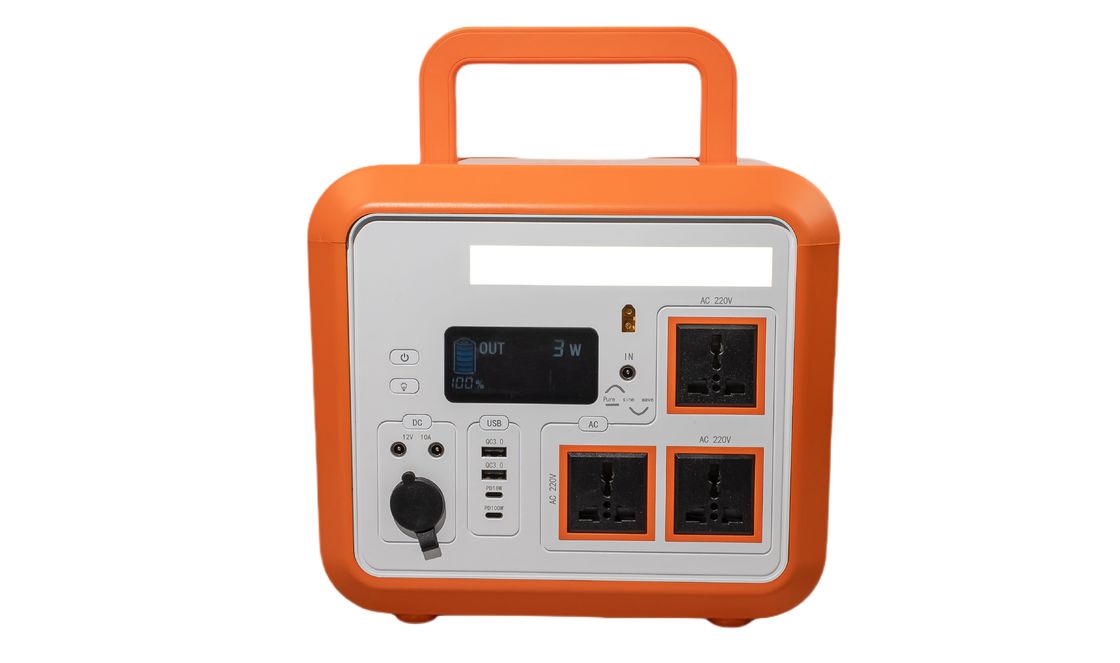 CE zugelassener 1500W Wechselstrom-Ausgang Pure Sine Wave Portable Power Generator mit LCD für Auto Sprung Starter / RV Camping
