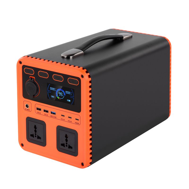 220V / 110V Schnellladung innerhalb von 2,5 Stunden MPPR unterstützt tragbares Kraftwerk mit APP/Bluetooth für Außenblackout